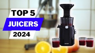 Top 5 Juicers of 2024  Best Juicers for Every Budget and Need [upl. by Wahs]