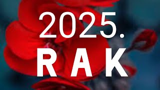 RAK VELIKI GODIŠNJI HOROSKOP 2025 🧡 ZNAK I PODZNAK [upl. by Lorrie]