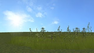 How to make good looking grass in the blender game engine [upl. by Brandea348]