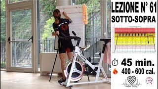 Lezione Spinning Indoor Cycling SOTTO SOPRA alla soglia di produzione dellacido lattico Lez n° 61 [upl. by Liggett]