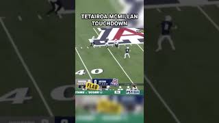 TETAIROA MCMILLAN TOUCHDOWN [upl. by Ocramed]