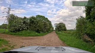 Green Lanes in a Dacia Duster  Gorse Hill Lane Near Navenby Lincolnshire [upl. by Schulein]