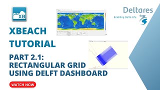 Easy step to create rectangular grid using Delft Dashboard [upl. by Harad]