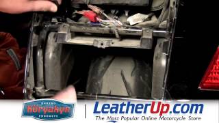 Kuryakyn Trailer Hitch for Honda GL1800 Gold Wing Installation  LeatherUpcom [upl. by Grenville]