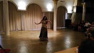 Mona Abir bellydance Fakerni  Born to Shimmy 2018 [upl. by Gilburt]