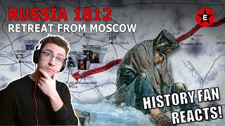 Napoleons Retreat from Moscow 1812  Epic History TV Reaction [upl. by Aissatsana]