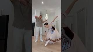 BALLET MEETS TIKTOK DANCE TREND 😅👆🏼  dance trend viral couple funny shorts [upl. by Asyla]