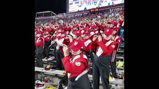 NC State Marching Band  as Pep Band 25 at Football Game 11092024 [upl. by Fianna]