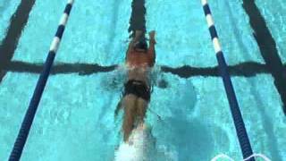 Swim Team Practice  Freestyle Alternating 6 Kick Catchup [upl. by Anilam]