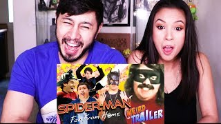 SPIDERMAN FAR FROM HOME  Weird Trailer  Aldo Jones  Reaction [upl. by Assadah]