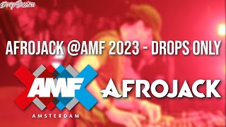 AFROJACK AMF 2023  Drops Only LOTS OF NEW MUSIC [upl. by Calla]