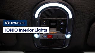 Interior Lights  IONIQ  Hyundai [upl. by Cheryl]