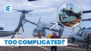 The USA Grounded its V22 Osprey Fleet due to the Recent Crash in Japan [upl. by Ydnab]