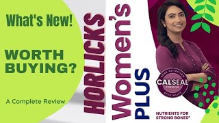 New Horlicks Womens Plus Honest Review  Benefits and Taste of Horlicks Womens Plus  You Can COOK [upl. by Ceciley]