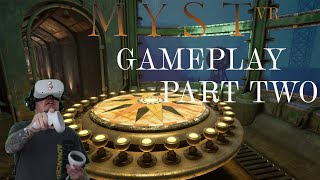 Myst VR Gameplay on Oculus Quest 2  Myst VR a Must Play Puzzle Game  Part 2  Stoneship Age [upl. by Htebezile347]