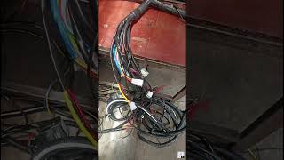 New wiring katta making Bs4 Ashok Leylandautoelectrical works shorts youtube electrical viral [upl. by Jegar]