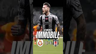 Ciro Immobile ILK Golünü attı🇹🇷🏆 GALATASARAY 01 BEŞIKTAŞ [upl. by Halladba]