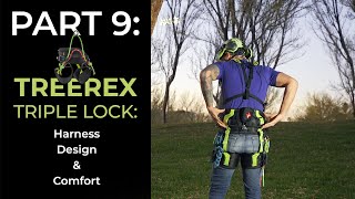 TREEREX TRIPLE LOCK Harness Design amp Comfort  EDELRID [upl. by Chiquia535]