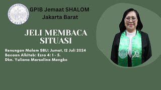 Renungan Malam SBU Jumat 12 Juli 2024 [upl. by Hyrup]