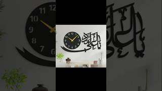 Beautiful wall clock ⏰ designsdecorideasdesignsdecorationsshortsyoutubeshorts [upl. by Assiral]