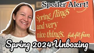 FabFitFun SPRING 2024 Unboxing EARLY REVEAL Full Customization SPOILERS [upl. by Sheena460]