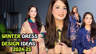 How I design Winter Dresses From Scratch  Dress Designing Ideas For Girls amp Women 20242025 [upl. by Setiram]