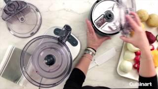 Elemental Food Processor Dicing Attachment Demo FP13 [upl. by Eikciv227]