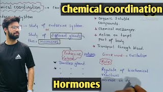 Hormone And Its Types  Chemical coordination Class 12 Biology [upl. by Fernald]