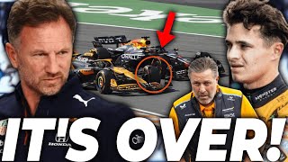 🚨McLaren FURIOUS over Red Bulls NEW ILLEGAL TYRE TRICK ACCUSATIONS After Verstappens HUGE PENALTY [upl. by Enimajneb439]