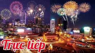 Trực tiếp bắn pháo hoa 2024 Hầm Thủ Thiêm Hồ Chí Minh  FIREWORKS 2024 29 viet vlogs [upl. by Beverlee]