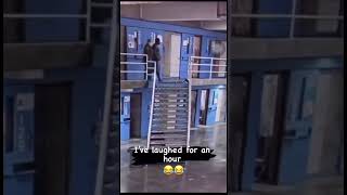 Yoooo WTF 😳 😂 swaggyreacts viral trending jail prison foryou shorts shortsvideo foryou [upl. by Pembroke]