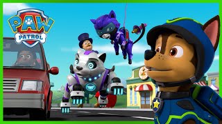 PAW Patrol Become Police Pups w Chase Marshall Rocky amp Skye  1 Hour Compilation  Nick Jr [upl. by Sayed]