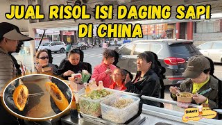 JUAL RISOL ISI DAGING SAPI YANG GURIH DI CHINA LARIS MANIS SAMPAI ADA YANG TIDAK KEBAGIAN 😅💗 [upl. by Mitchael]