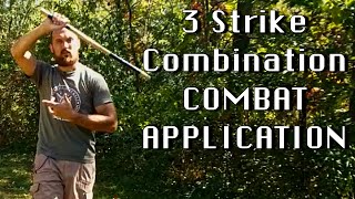 Pekiti Tirsia Kali  3 Strike Combination  How To Apply [upl. by Deutsch]