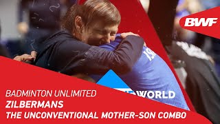 Badminton Unlimited  Zilbermans The Unconventional MotherSon Combo  BWF 2022 [upl. by Metzger286]