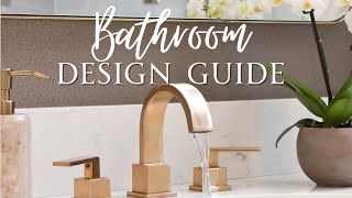 Bathroom Design Guide to Help Design Your Bathroom in 2024 [upl. by Lemrahs]