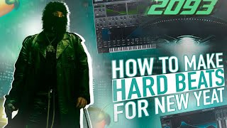 How To Make HARD 2093 Type Beat For YEAT FL Studio tutorial [upl. by Lydia]