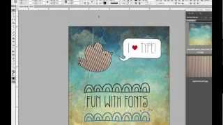 How to Use Dingbats and Glyphs for Art in InDesign [upl. by Cynthie272]