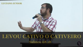 Luciano Junior  Levou cativo o cativeiro  Salmos 6818 [upl. by Noillid]