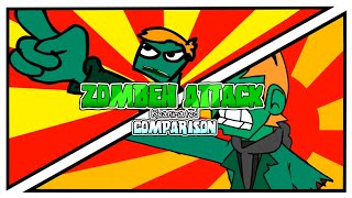 Zombeh Attack Reanimated  Comparison [upl. by Levine]