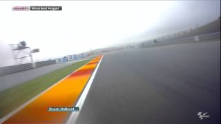 Aragon  Ducati OnBoard [upl. by Esoj18]