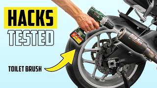 I Put Absurd Motorcycle Hacks To The Test [upl. by Reiche]