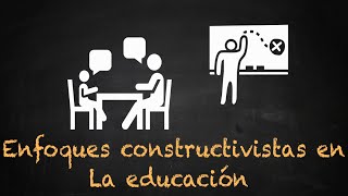 Enfoques constructivistas en la educación [upl. by Aidualc]