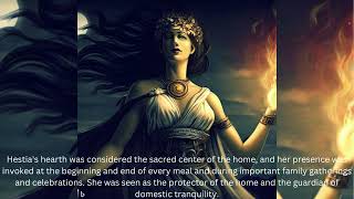 Greek Mythology Hestia Goddess of the hearth home and family [upl. by Thomasa]