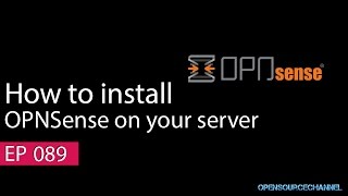 How to install OPNSense on your server [upl. by Aerdnahs122]