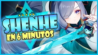 SHENHE BUILD GOD EN 6 MINUTOS ❄️🌟  Guía Shenhe  Genshin Impact [upl. by Giulio291]