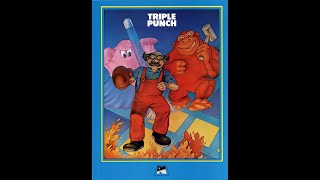 Triple Punchトリプルパンチ Arcade 1982 KK InternationalCoin Tru [upl. by Leasia808]