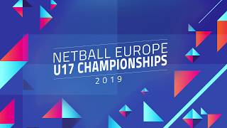 Netball Europe U17 Championships 2019  Wales v England [upl. by Aixela]