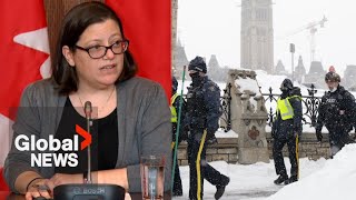 Trudeau governments use of Emergencies Act during convoy protests quotunconstitutionalquot CCLA  FULL [upl. by Adalai]