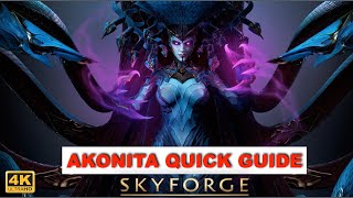 Skyforge Akonitas Avatar Guide  2024 [upl. by Essenaj]